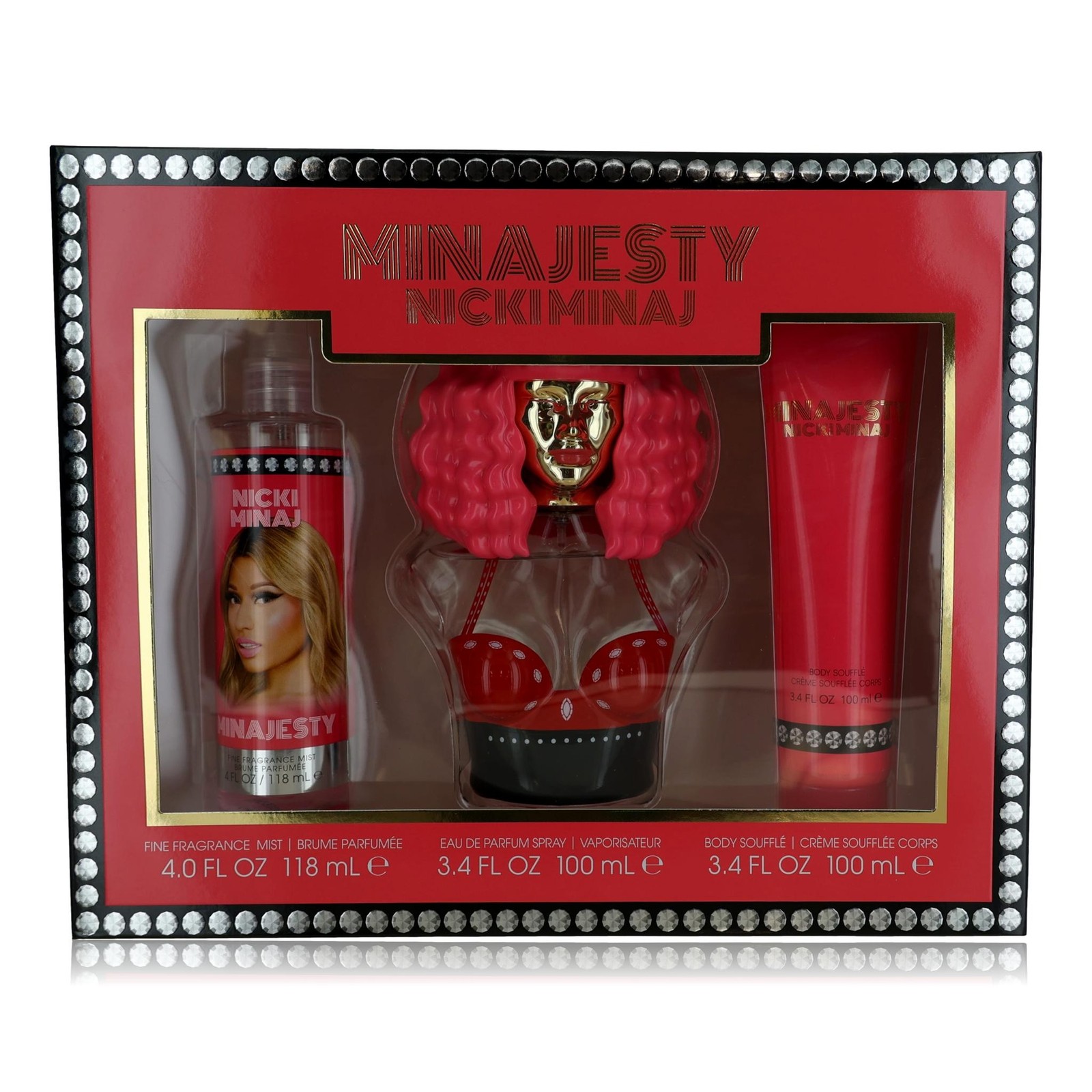 Minajesty By Nicki Minaj, 3 Piece Gift Set For Women