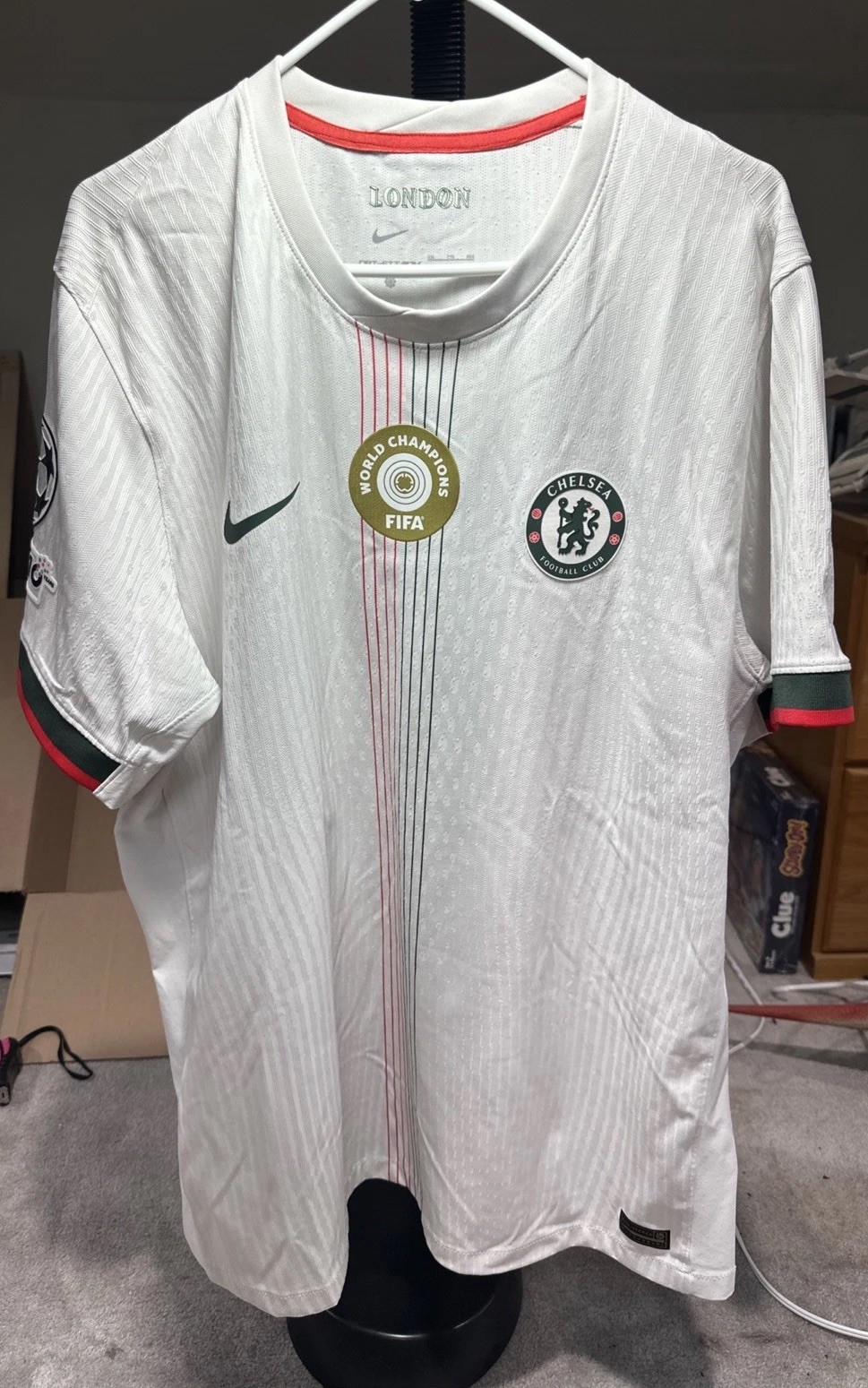 Nike Authentic Chelsea FC 25/26 Cole Palmer Away Jersey Size 2XL Men\'s Nike Authentic Chelsea FC 25/26 Cole Palmer Away Jersey Size 2XL Men\'s