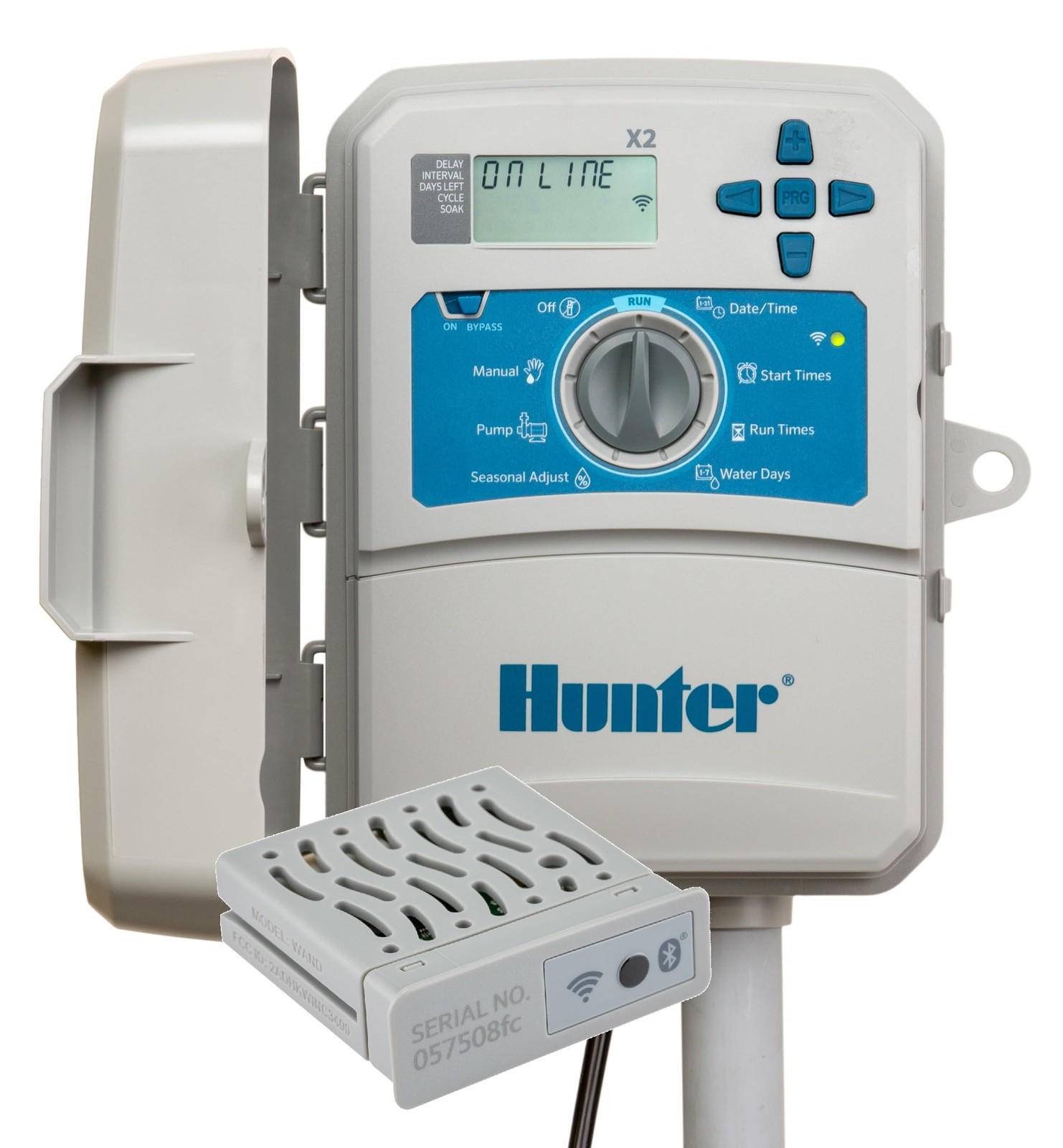 Hunter Hydrawise X2-600 6 Station Controller Bundeled with Wand... Hunter Hydrawise X2-600 6 Station Controller Bundeled with Wand...