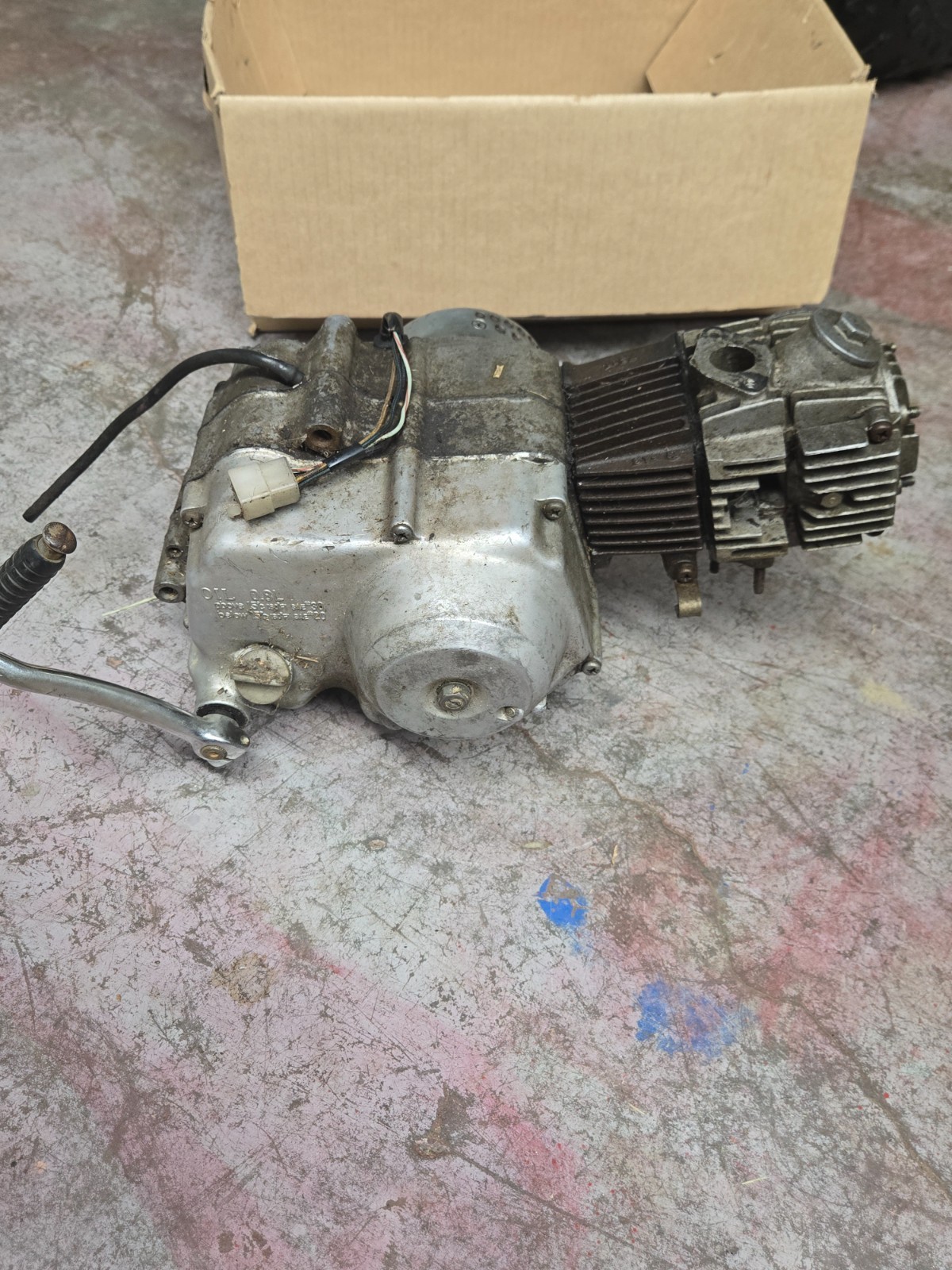 Honda ct70 engine used 1977 model for Parts
