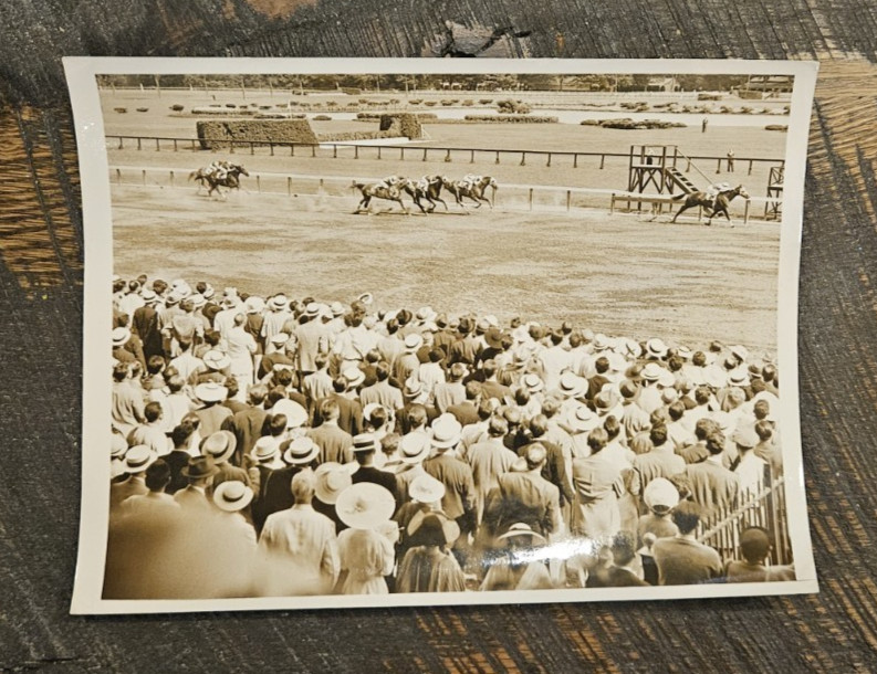 1936 Press Photo - Miss Merriment Wins Burnt Hills Handicap at Saratoga