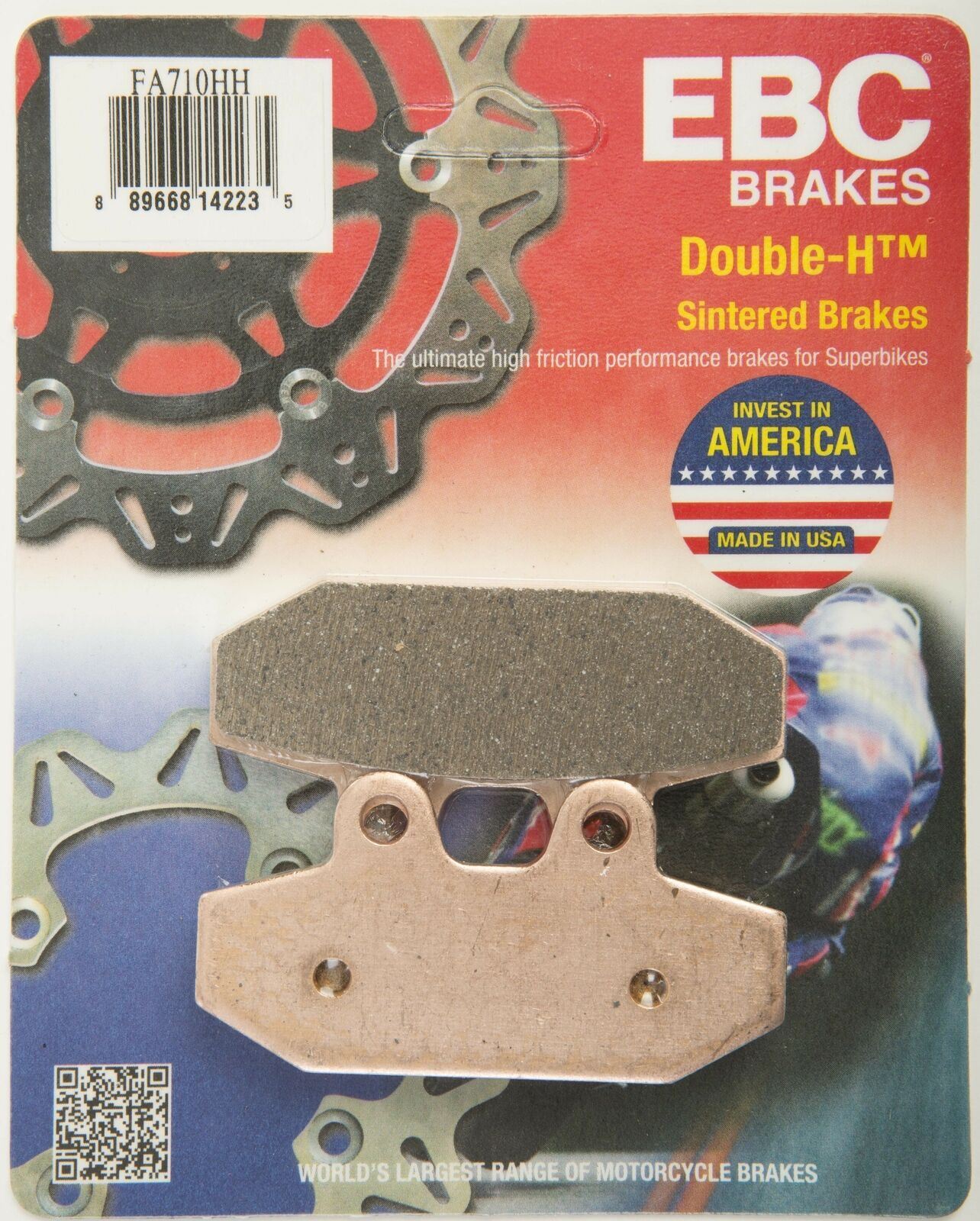 EBC FA710HH Double-H Series Sintered Superbike Brake Pads