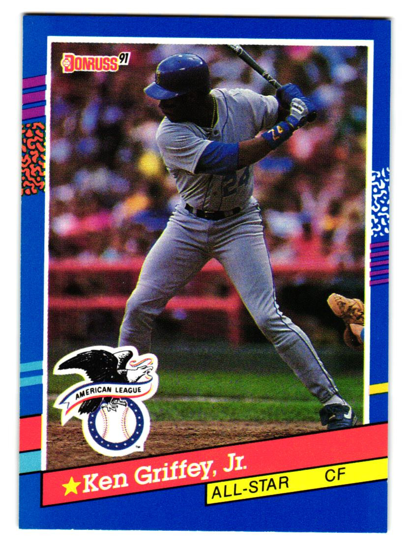1991 Donruss - All-Star Ken Griffey Jr. #49 Seattle Mariners HOF