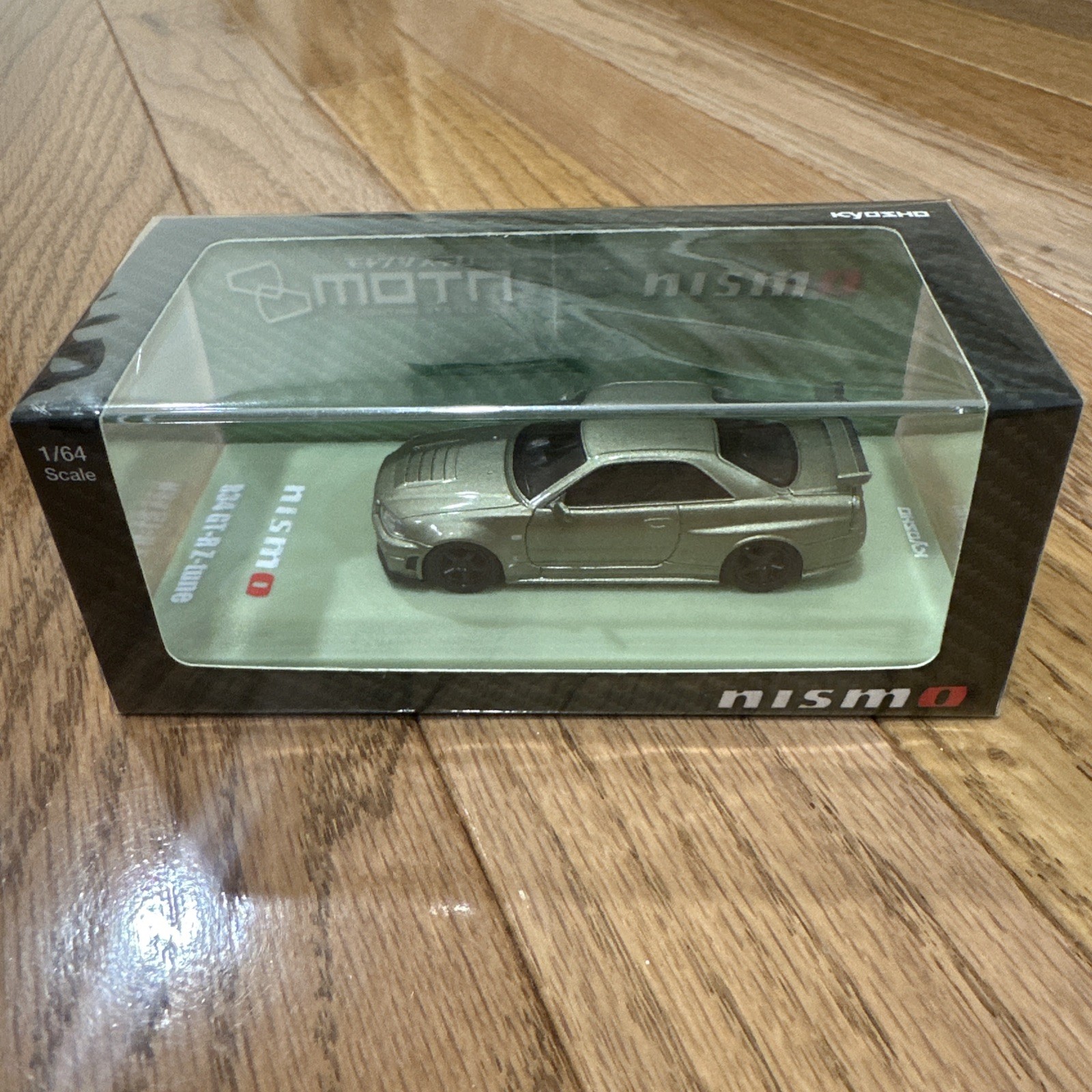 Kyosho 1:64 Nissan Nismo R34 GT-R Millenium Jade MOTN Compatible
