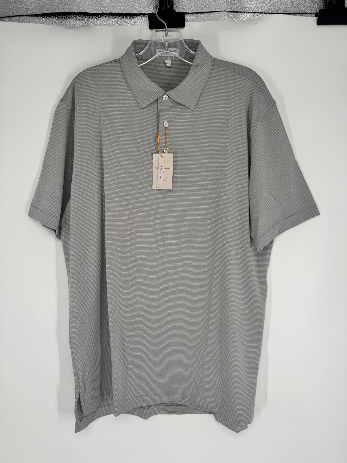 Peter Millar Crown Sport Summer Comfort Halford Polo Large Performance Striped