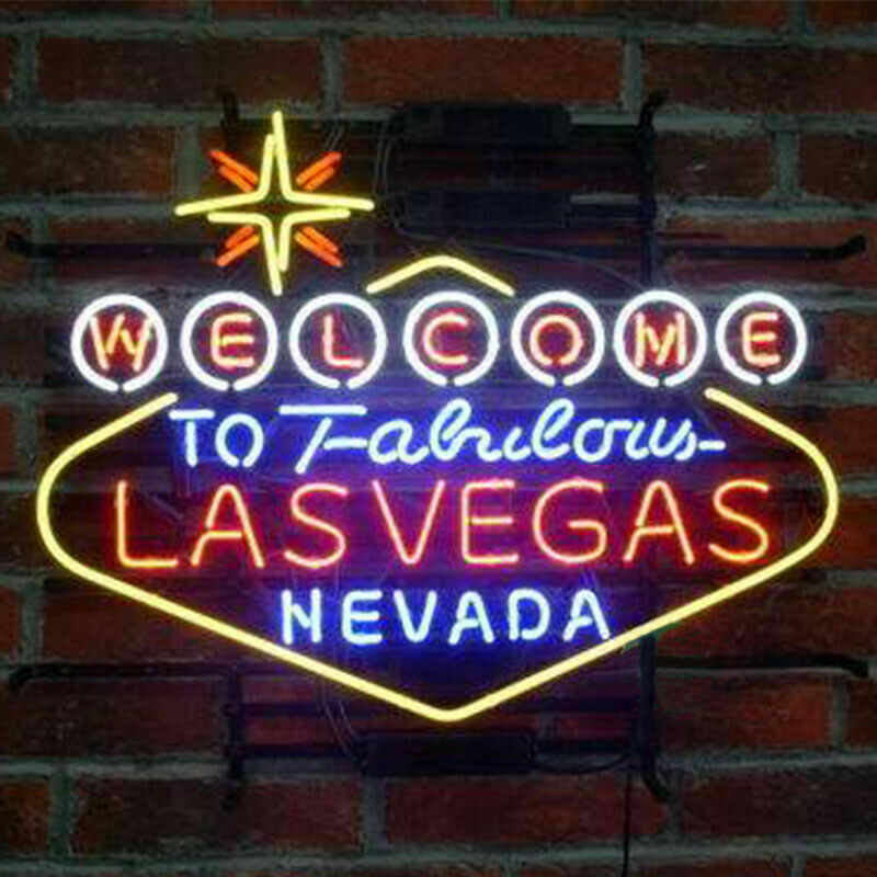 New Welcome to Fabulous Las Vegas Nevada Neon Light Sign 24 New Welcome to Fabulous Las Vegas Nevada Neon Light Sign 24