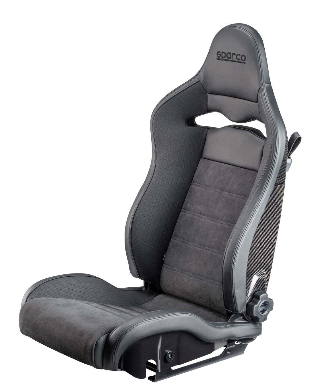 Sparco 00974ZNRSX SPX Carbon Fiber Reclining Seat Black Leather/Alcantara Left Sparco 00974ZNRSX SPX Carbon Fiber Reclining Seat Black Leather/Alcantara Left