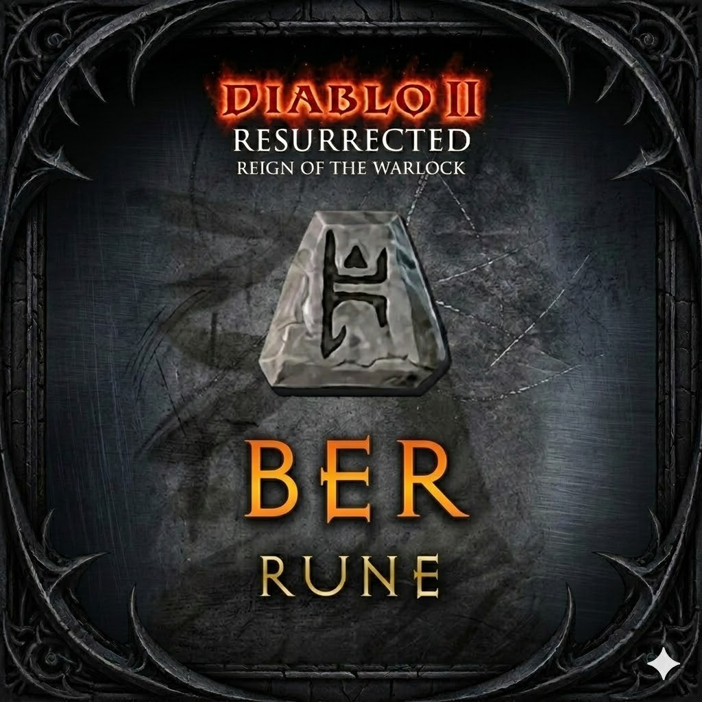 DIABLO 2 RESURRECTED ITEMS RUNES LATENT ENIGMA ROTW LADDER SEASON 15 D2R WARLOCK