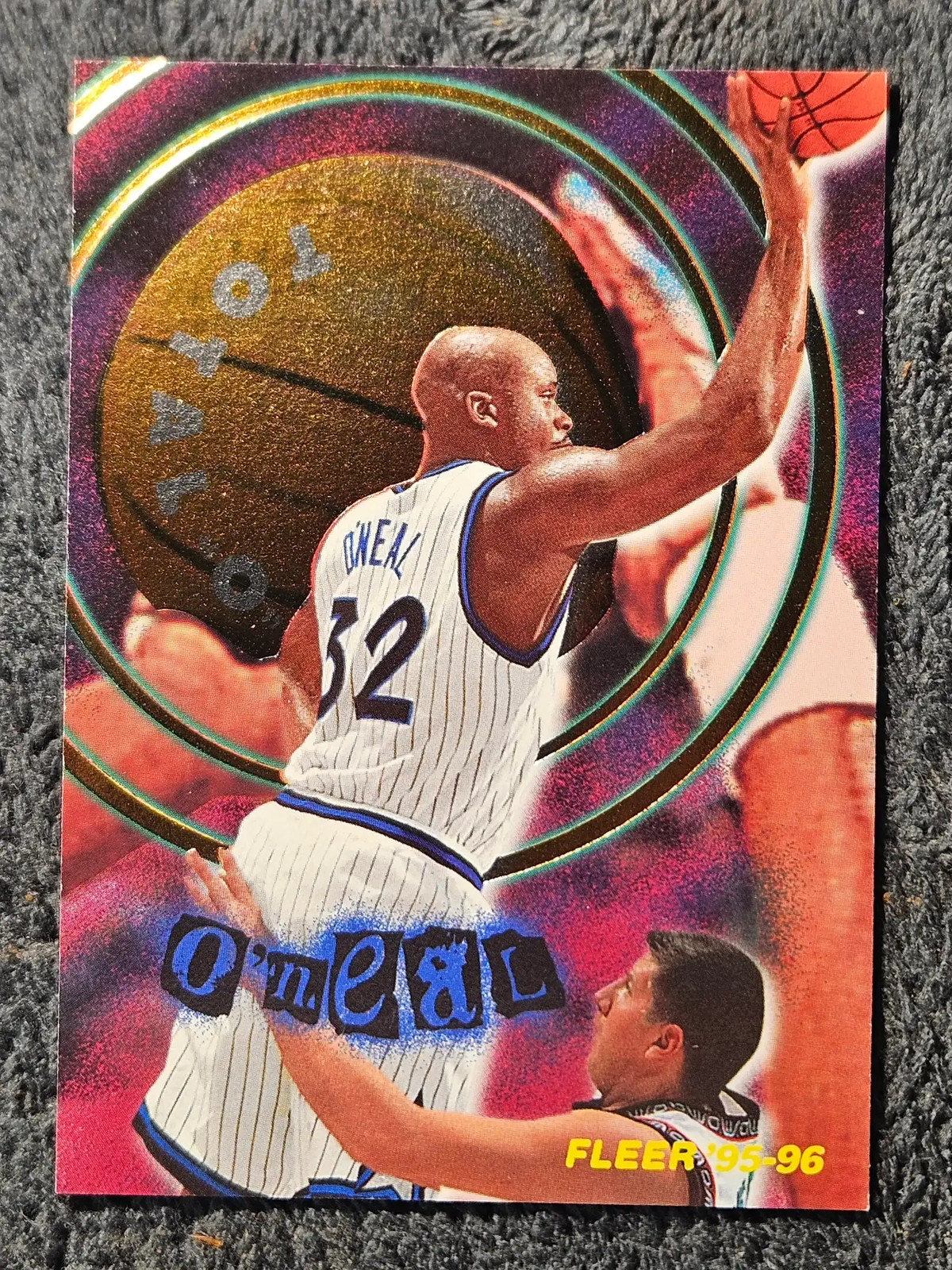 1995 Fleer Total O #6 Shaquille O\'Neal