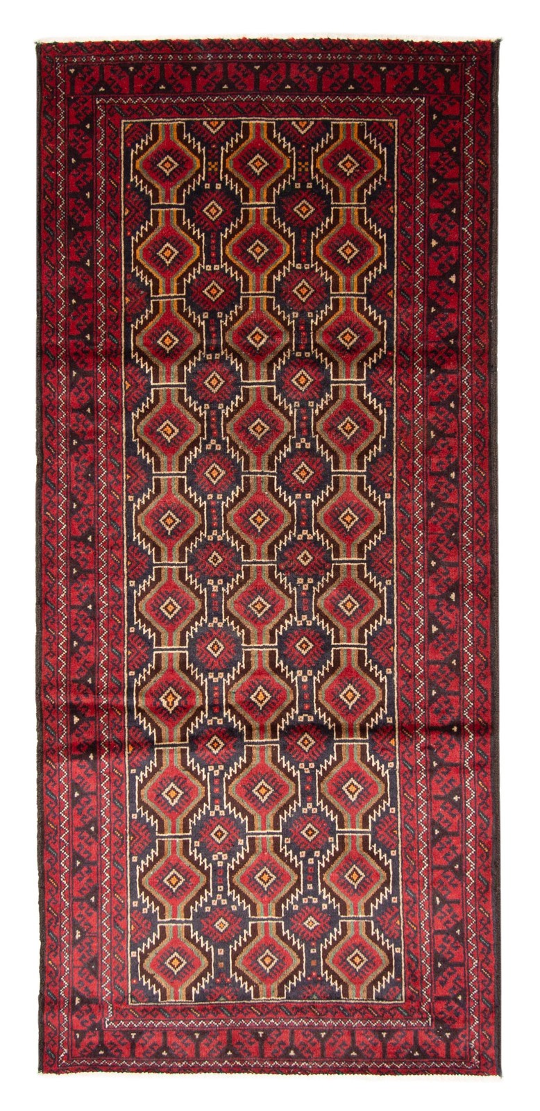 Traditional Vintage Hand-Knotted Area Rug 2\'11\