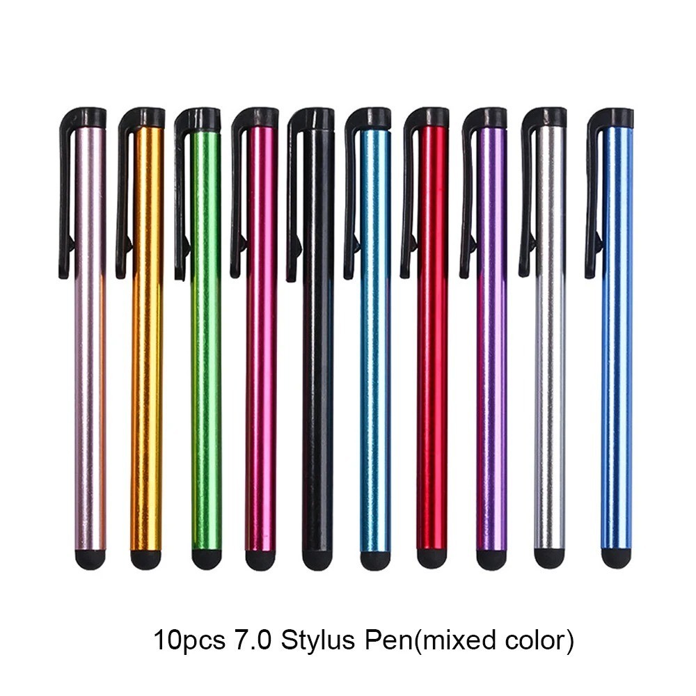 10pcs Capacitive Touch Screen Stylus Pen For IPad Air Mini iPhone Samsung Tablet