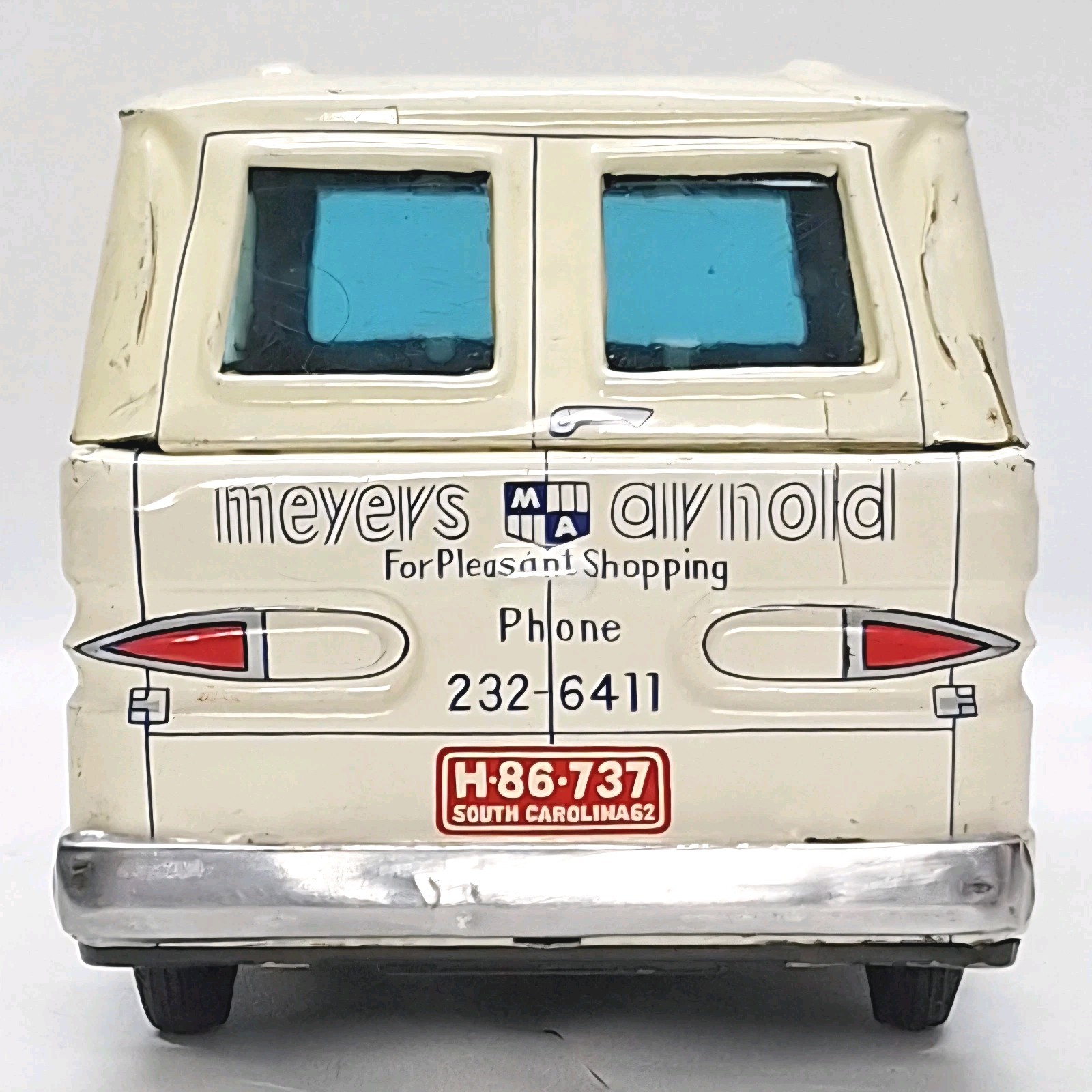 🔥PRIVATE LABEL CORVAN MEYERS•ARNOLD 1961 CORVAIR KTS Tin Litho Friction Japan 