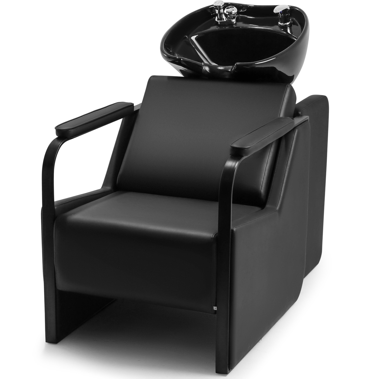 Pro Backwash Shampoo Station Hair Wash Bed w/Ceramic Bowl,Sink Salon Spa Beauty Pro Backwash Shampoo Station Hair Wash Bed w/Ceramic Bowl,Sink Salon Spa Beauty