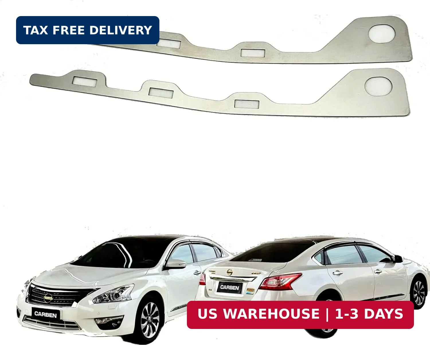 Repair Metal Plate for Nissan Altima Front Bumper (2013-2015)
