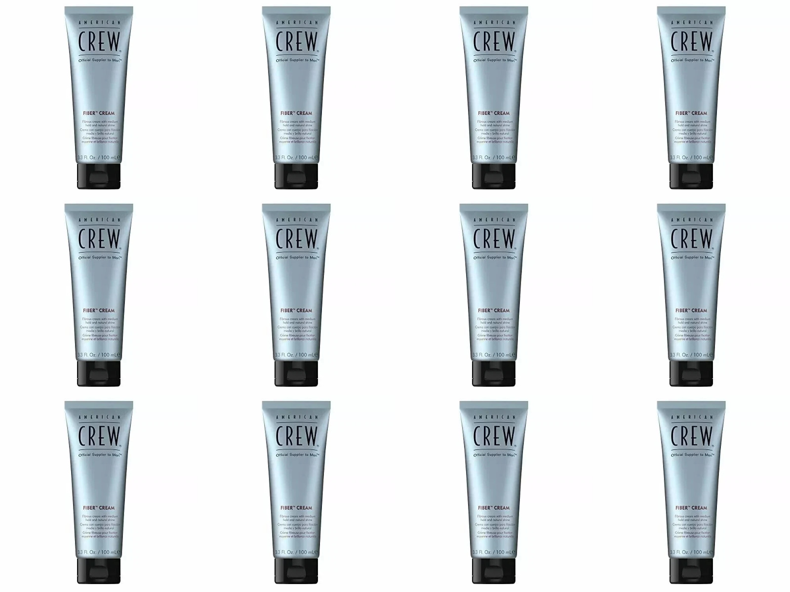 American Crew Fiber Cream 3.3oz 100ml 12 Pack American Crew Fiber Cream 3.3oz 100ml 12 Pack
