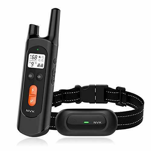 NVK TC-20A Waterproof Dog Training Shock Collar - Black