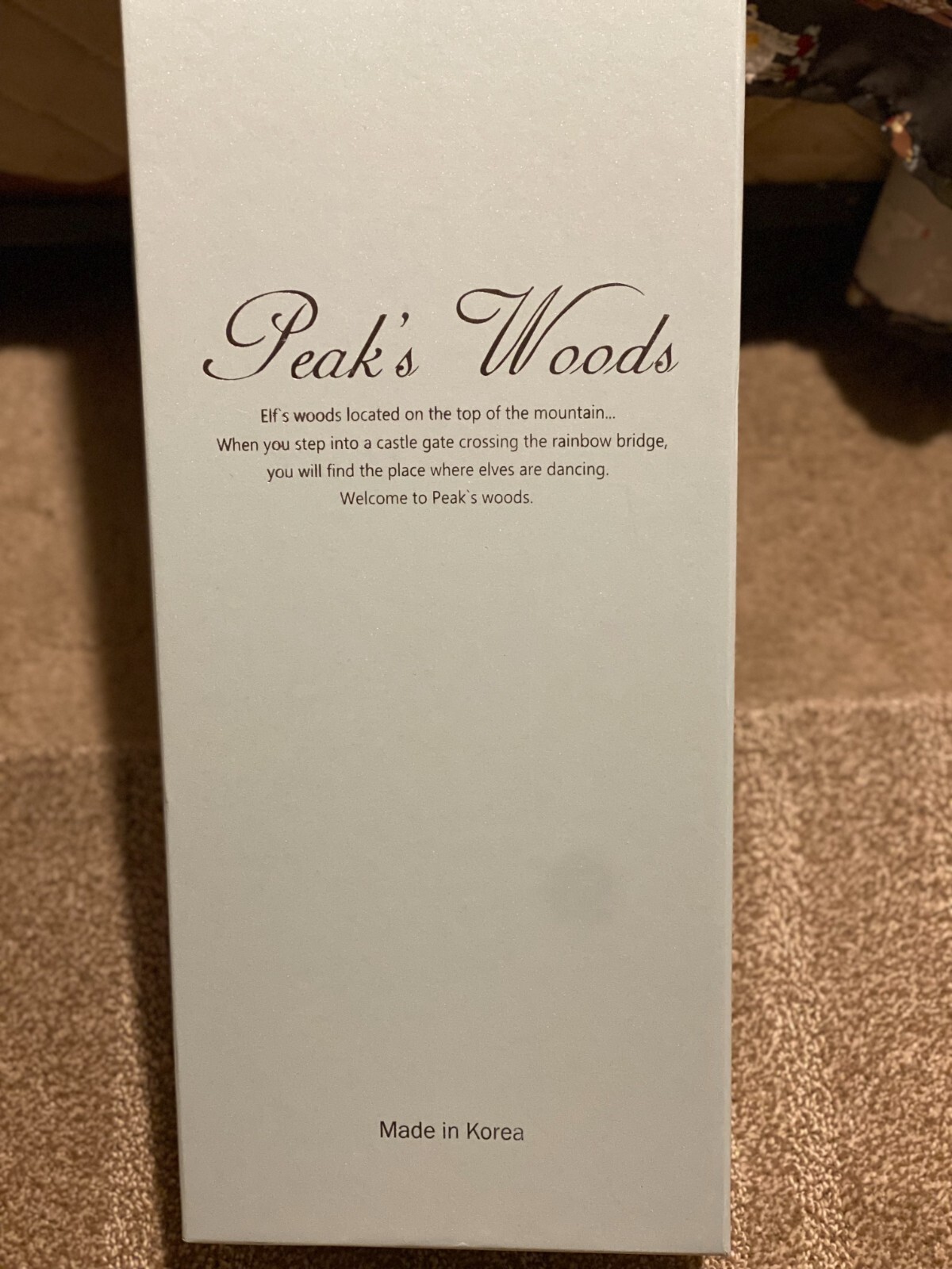 Peaks Woods FOC Elf Jude Dark Elves Emerald Green Blank Legit BJD with COA