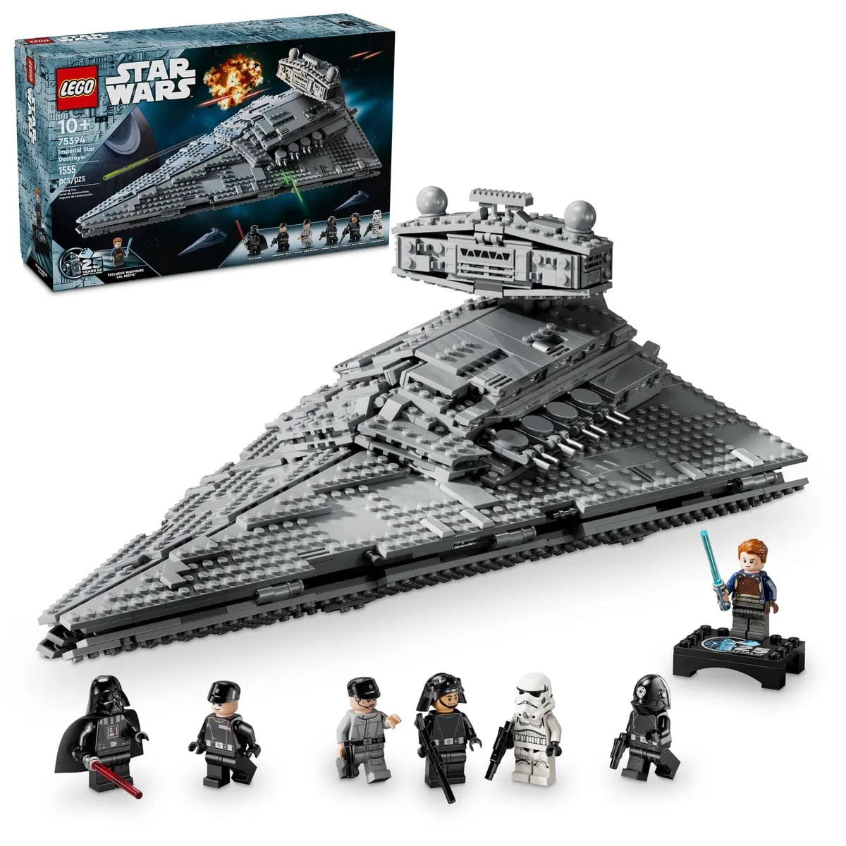 LEGO Star Wars Imperial Star Destroyer Building Set, 1,555 Pieces, Includes