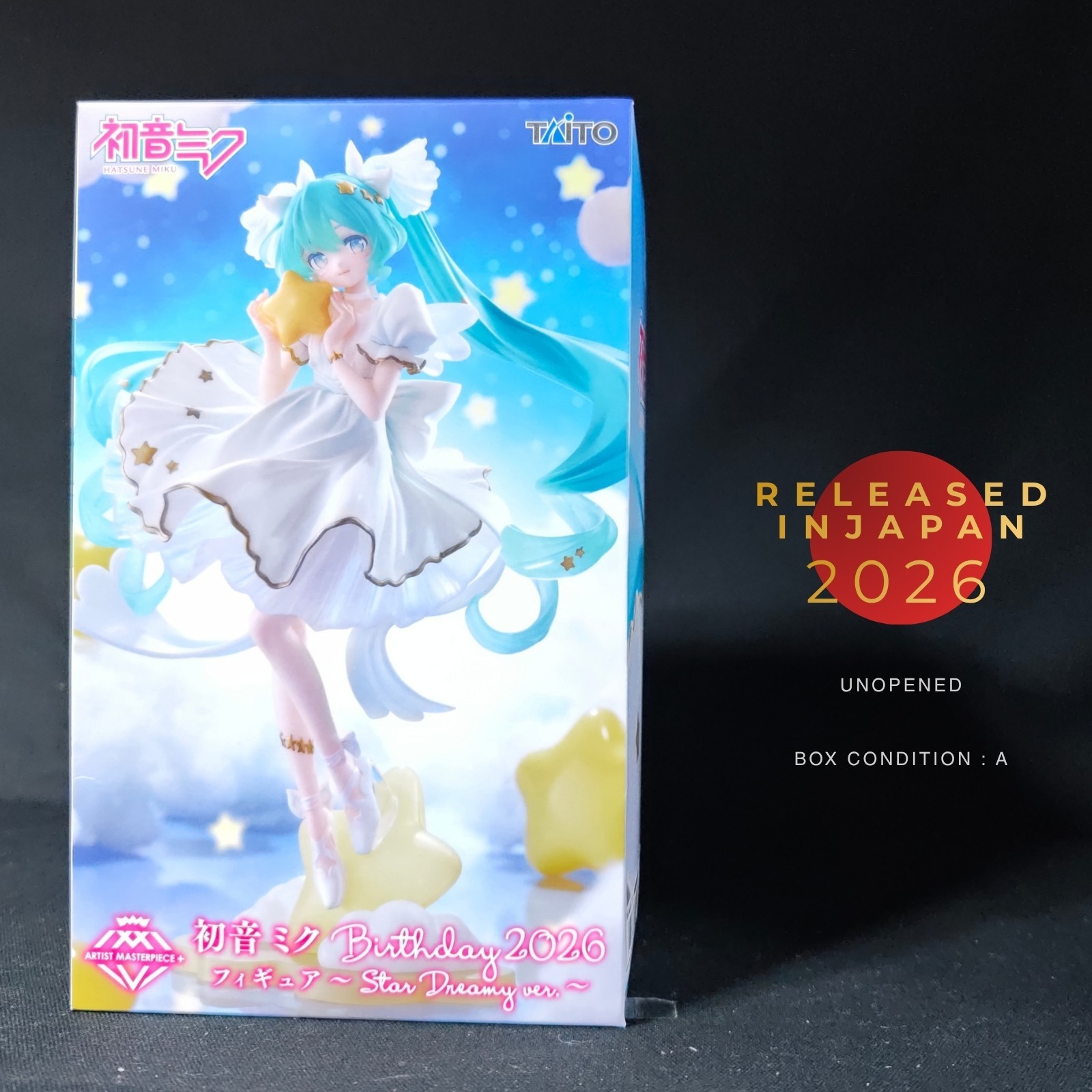 Hatsune Miku Figure Birthday 2026 AMP+ Star Dreamy ver. Figure TAITO From Japan
