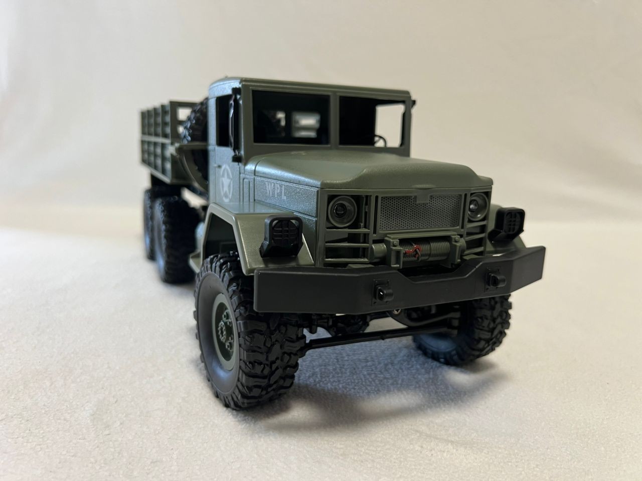 WPL B16 Green RC Military Truck SET 6WD 1/16 Off-road Crawler Car Toy Kids DIY
