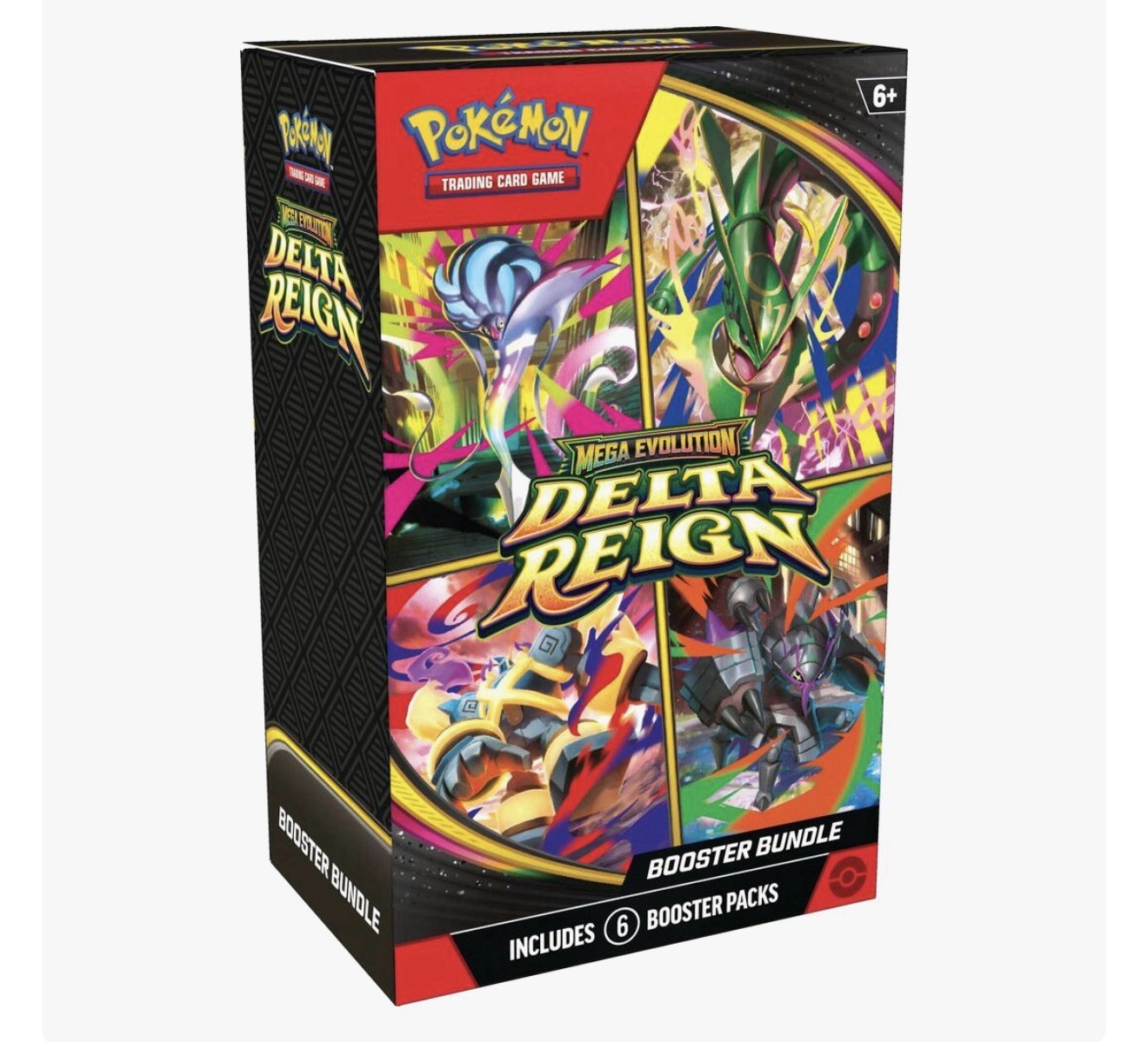 Pokémon TCG Mega Evolution Delta Reign Booster Bundle SEALED ships 11/6 Pokémon TCG Mega Evolution Delta Reign Booster Bundle SEALED ships 11/6