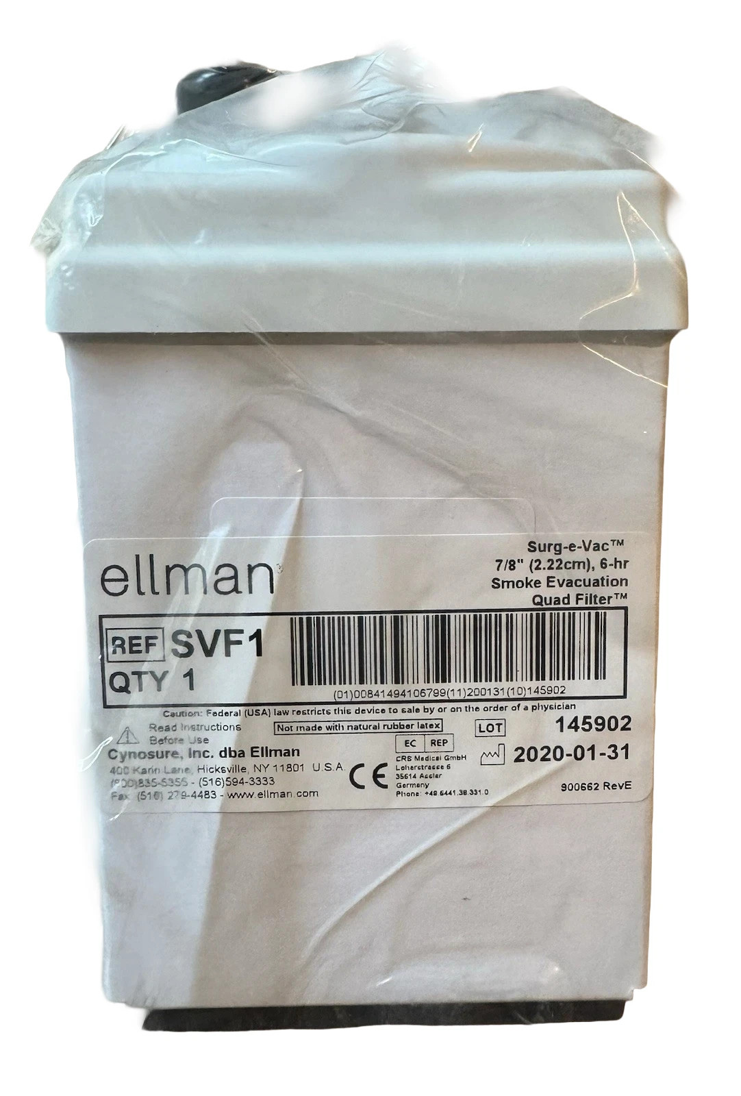 SVF1 Ellman Surgical‑e‑Vac 7/8
