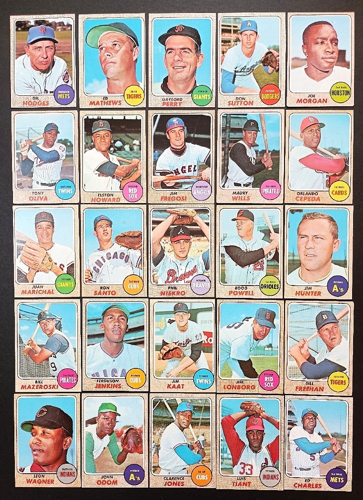 1968 Topps Baseball - Choose Your Card - 10% Discounts Available - EX-MT