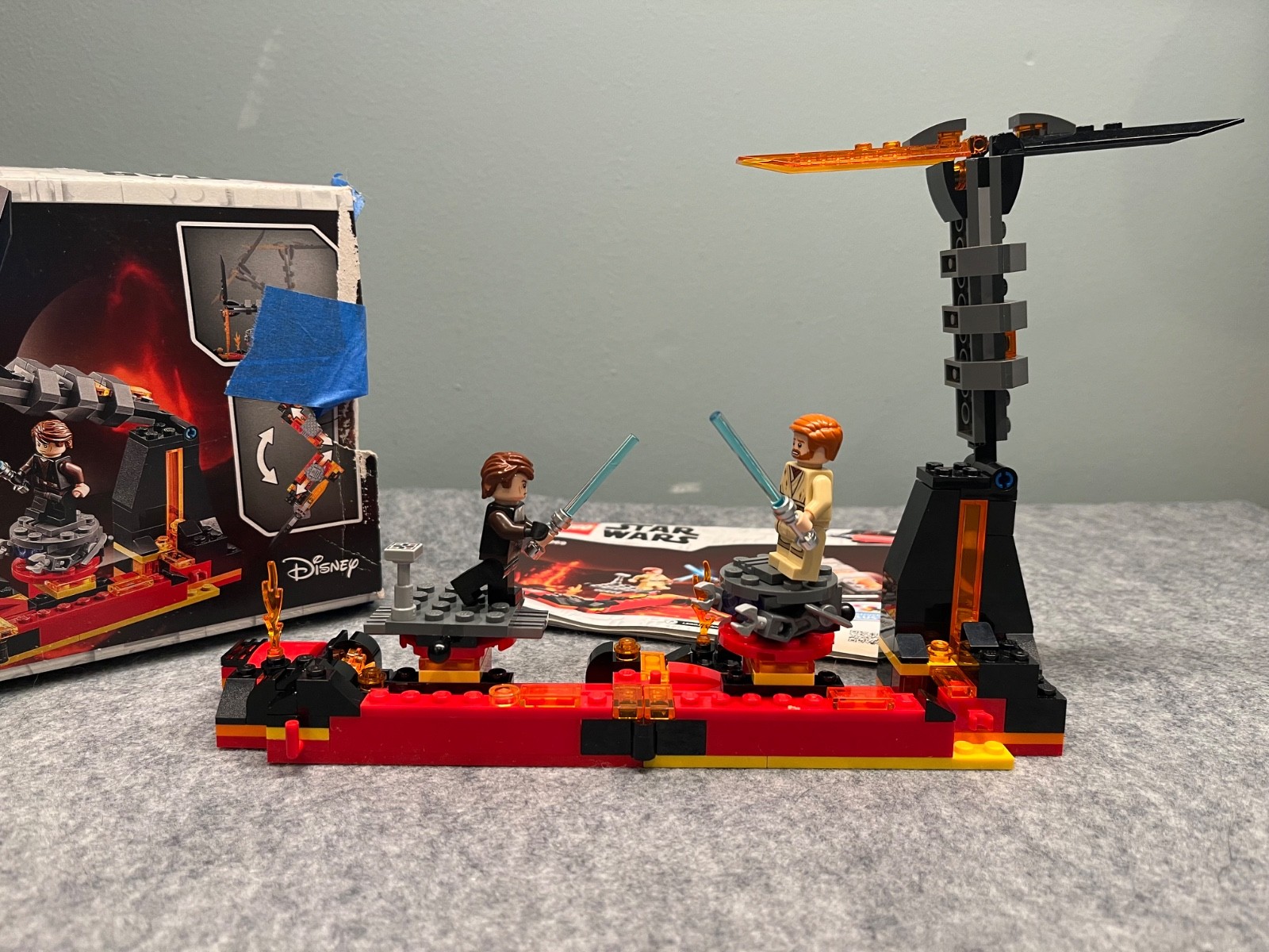 LEGO Star Wars #75269 -Duel on Mustafar - 100% COMPLETE - USED / Open Box