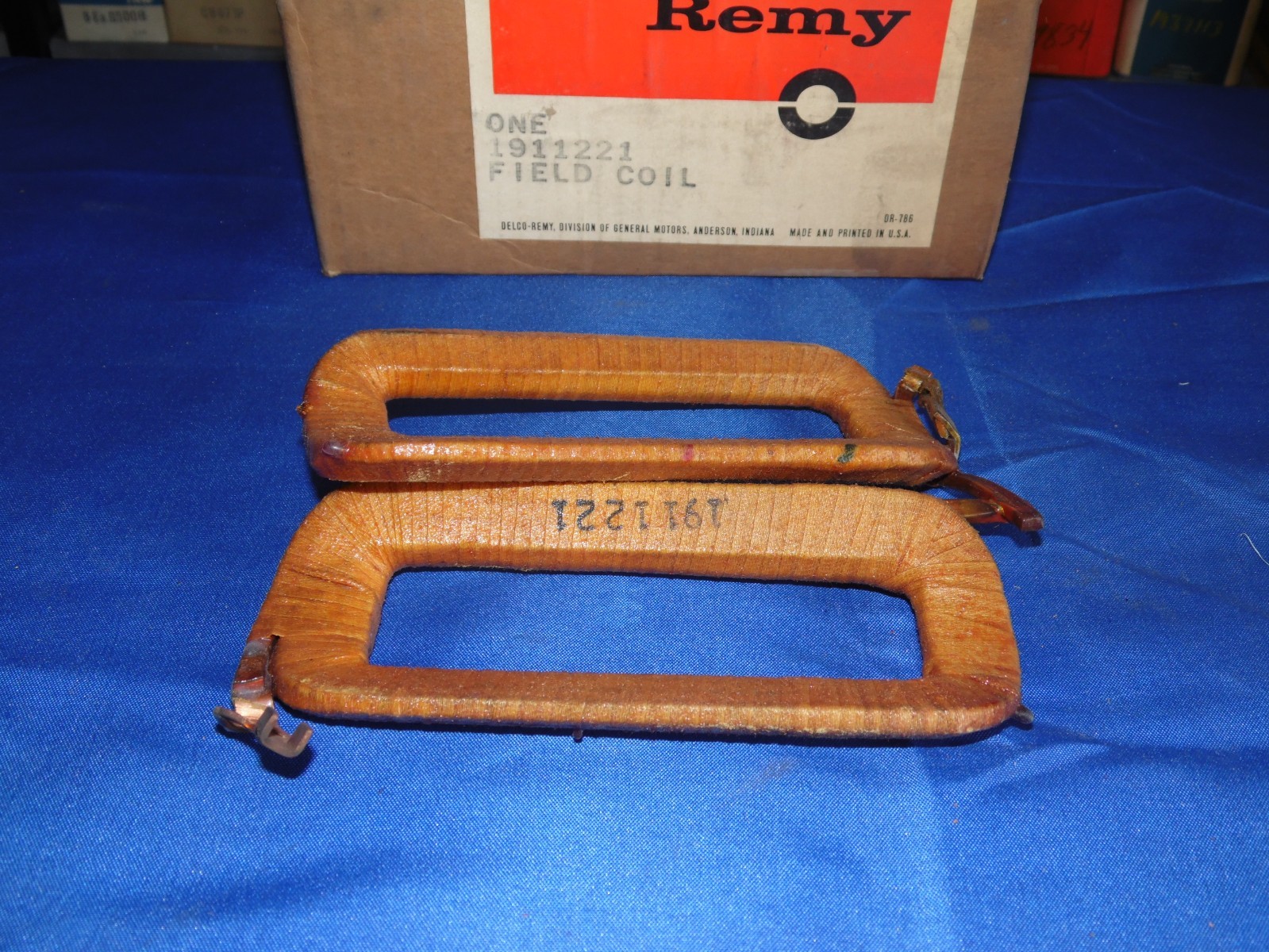 NOS OEM Vintage Delco Remy Starter Field Coil 1911221 40MT