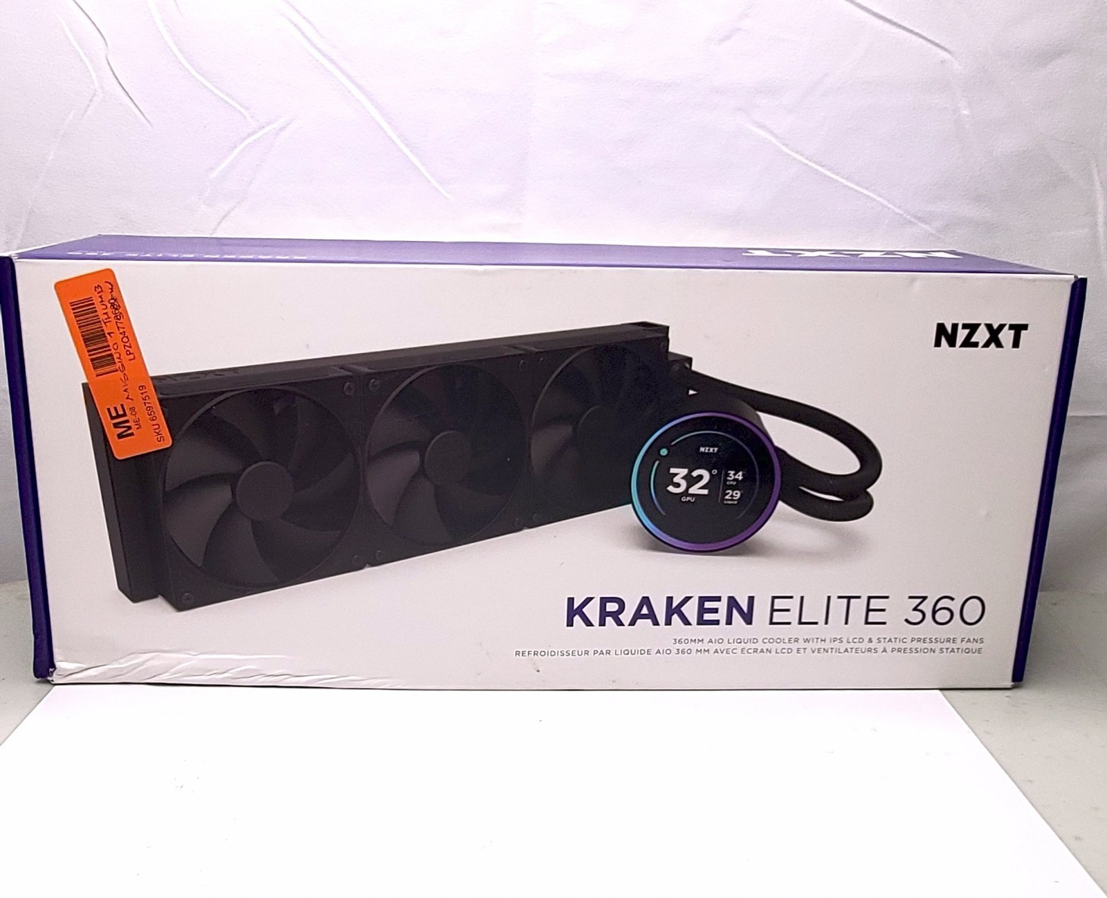 NZXT Kraken Elite 360 2024 - AIO CPU Liquid Cooler - READ  DETAILS