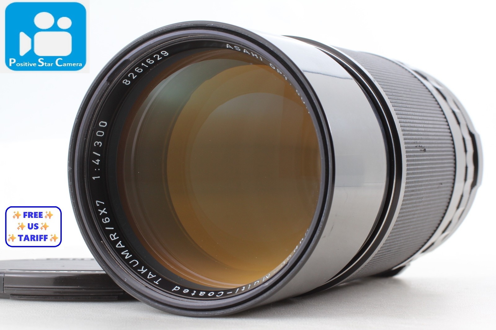 🎦👀✨Opt Top MINT✨ Pentax SMC Pentax 67 300mm f4 Telephoto Lens for 6x7 67II