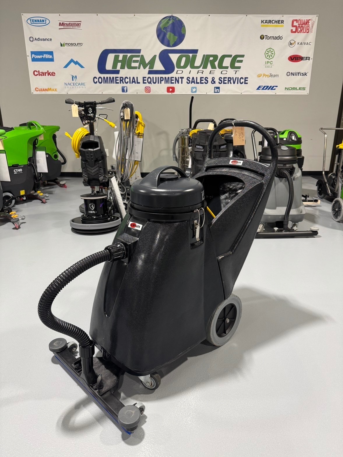 Viper Cleaning Equipment SN18WD 18 Gallon Wet Dry Vacuum 10894400