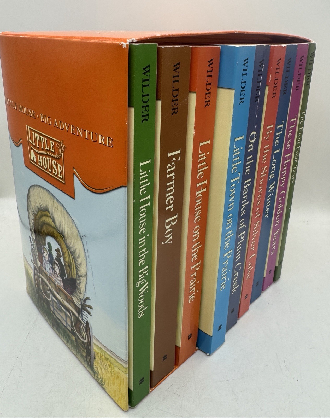 Little House Box Set Laura Ingalls Wilder Paperback VG COND Little House Box Set Laura Ingalls Wilder Paperback VG COND