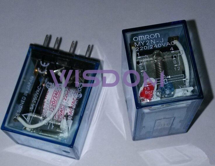 10pcs New MY2N-J 220/240 VAC coil Power Relay 10pcs New MY2N-J 220/240 VAC coil Power Relay