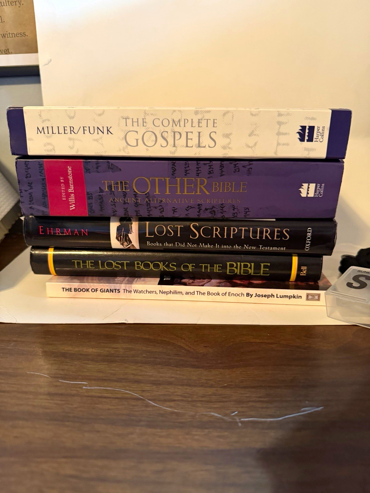 Lost biblical book lot