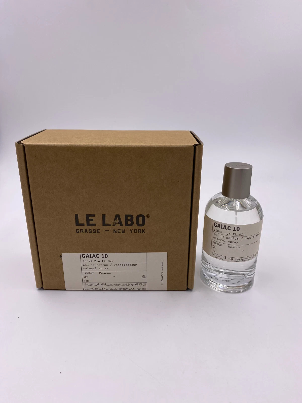 LE LABO Gaiac 10 Tokyo Eau de Parfum Spray 3.4 oz Unisex 100ml New In Box LE LABO Gaiac 10 Tokyo Eau de Parfum Spray 3.4 oz Unisex 100ml New In Box