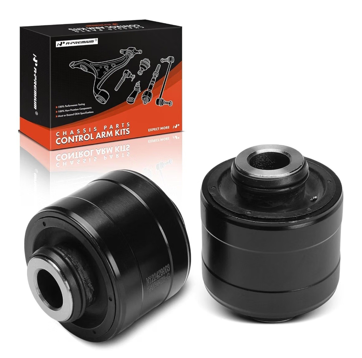A-Premium 2Pc Rear Control Arm Knuckle Bushing 2014-2023 Jeep Cherokee KL