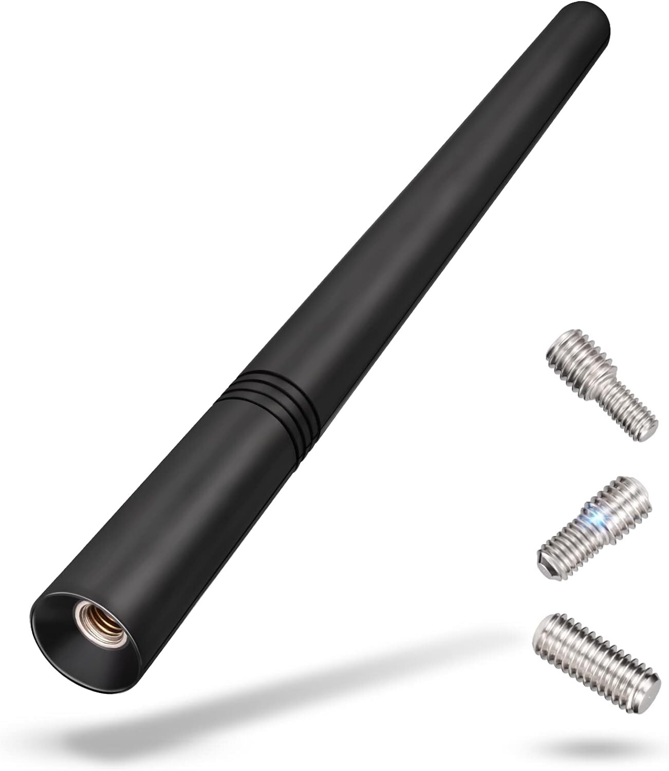 FM AM DAB Car Radio Antenna 14.2cm Universal Roof Mount Short Strong Reception