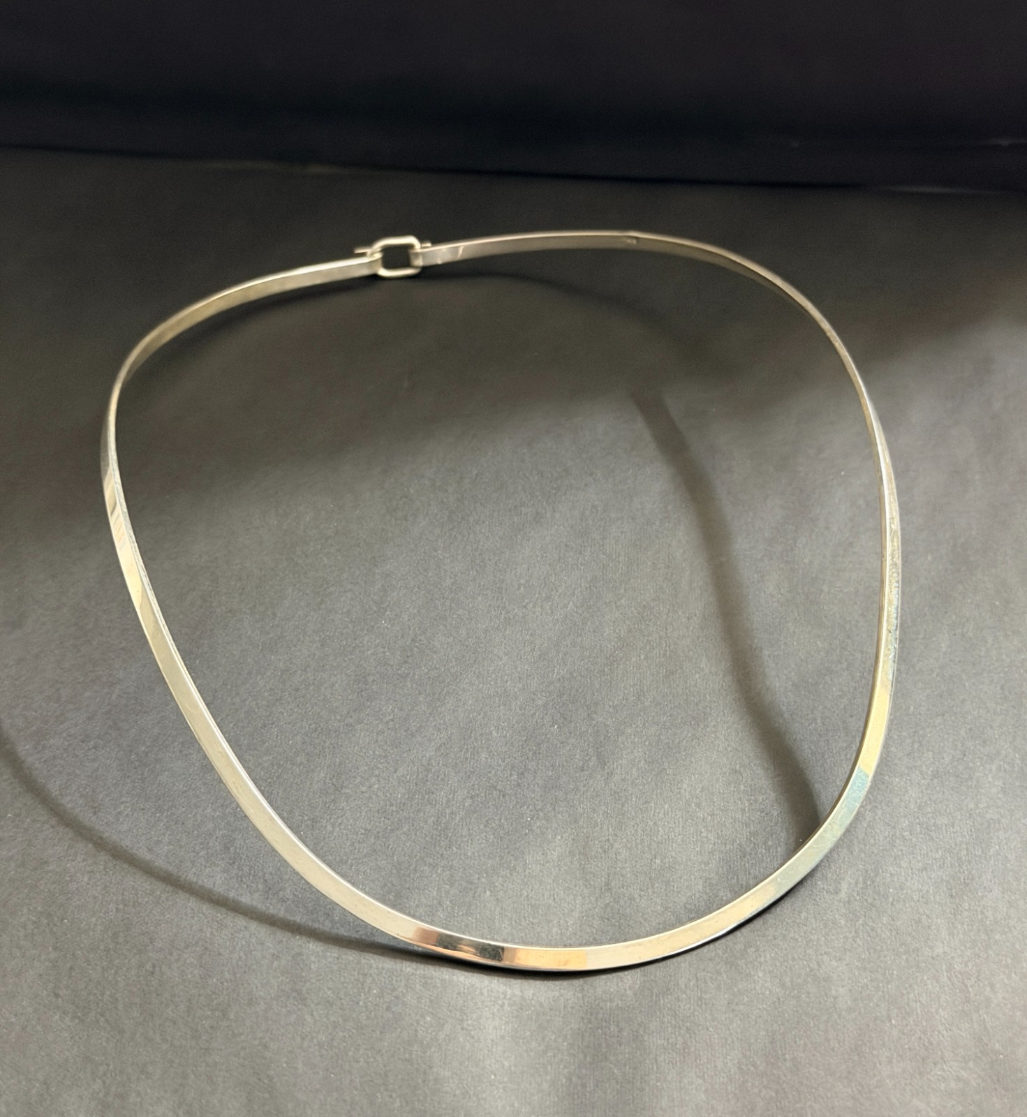 Vintage Sterling Silver  Collar Choker Necklace Mexico .925 beautiful