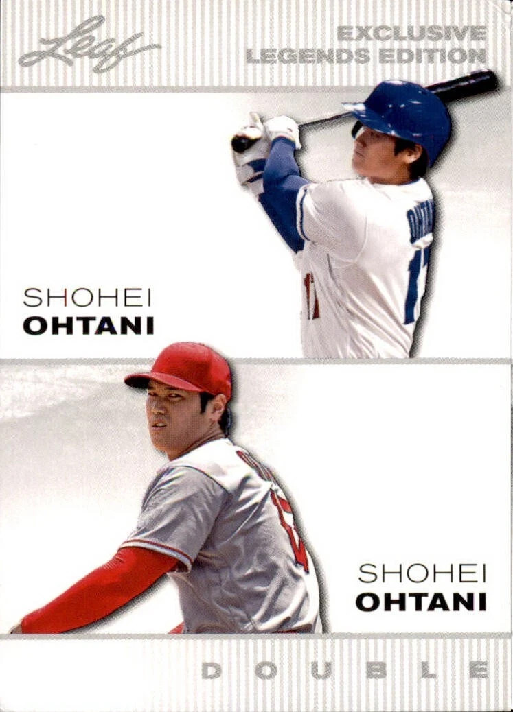 MINT Shohei Ohtani 2023 Leaf Legends Edition Pitching and Batting #ELE-12