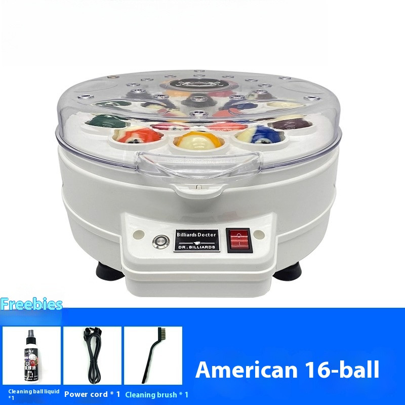 Billiard Ball Washing Machine No. 8 American Snooker Automatic Ball Washer