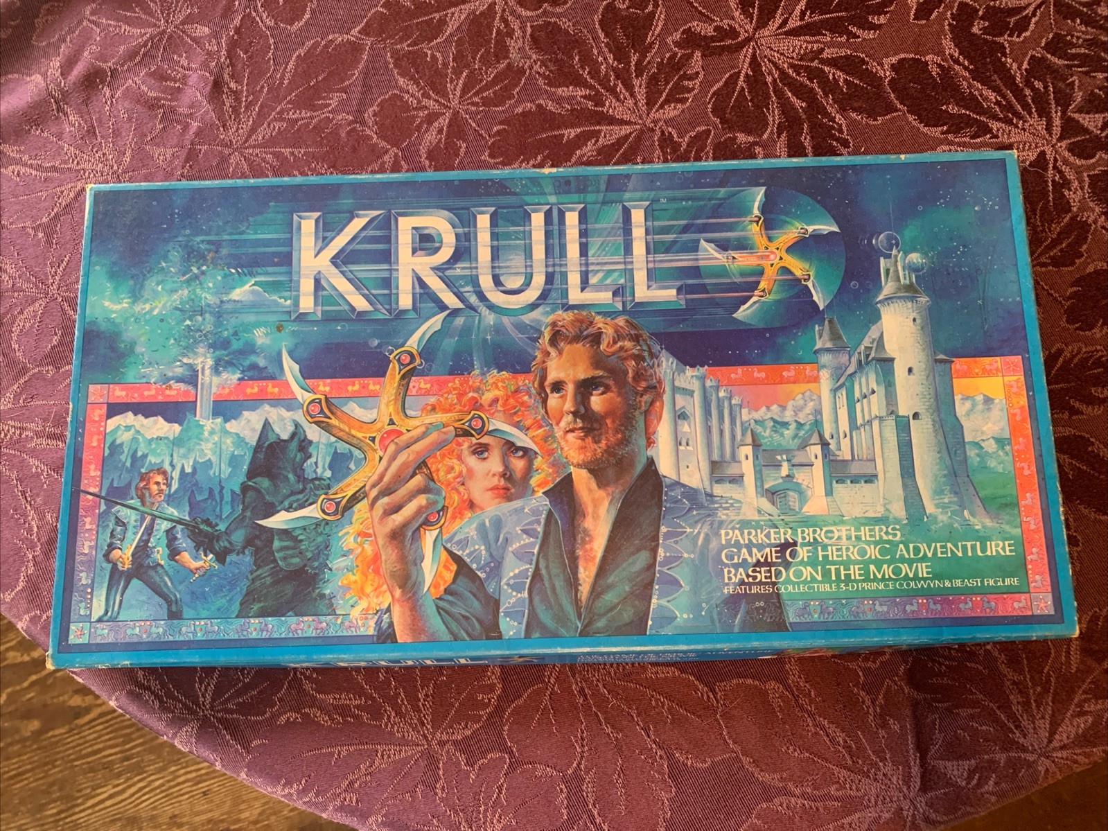 1983 Krull The Movie Board Game Parker Brothers. Free S/H. Prince Colwyn & Beast