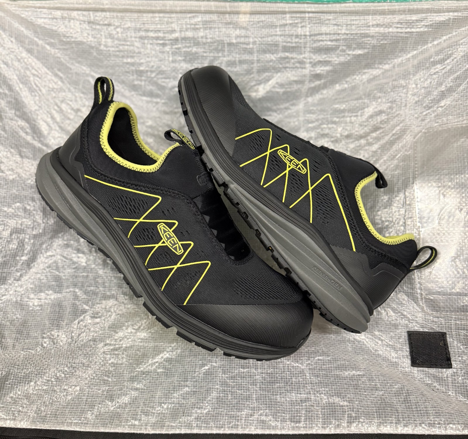 KEEN Vista Energy Shift ESD Carbon Toe Slip On Work Shoes Mens 9.5D-14D 1026362D