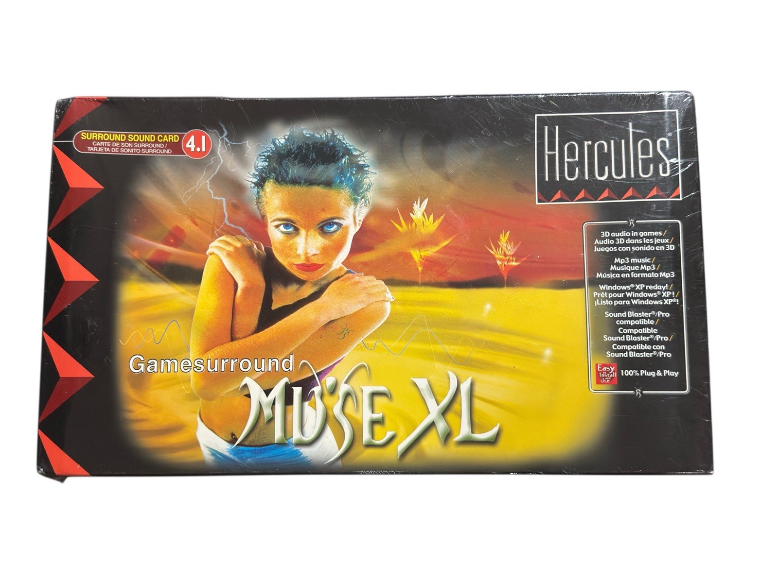 Vtg Hercules Gamesurround Muse XL PCI Sound Card Brand New Sealed Old Stock