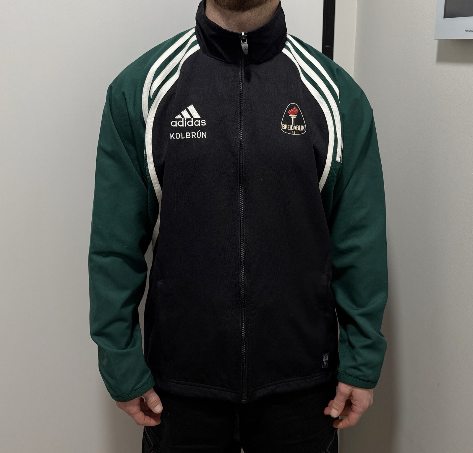 Vintage Breidablik Kopavogur Iceland 1999 Adidas Training Jacket Soccer Football Vintage Breidablik Kopavogur Iceland 1999 Adidas Training Jacket Soccer Football