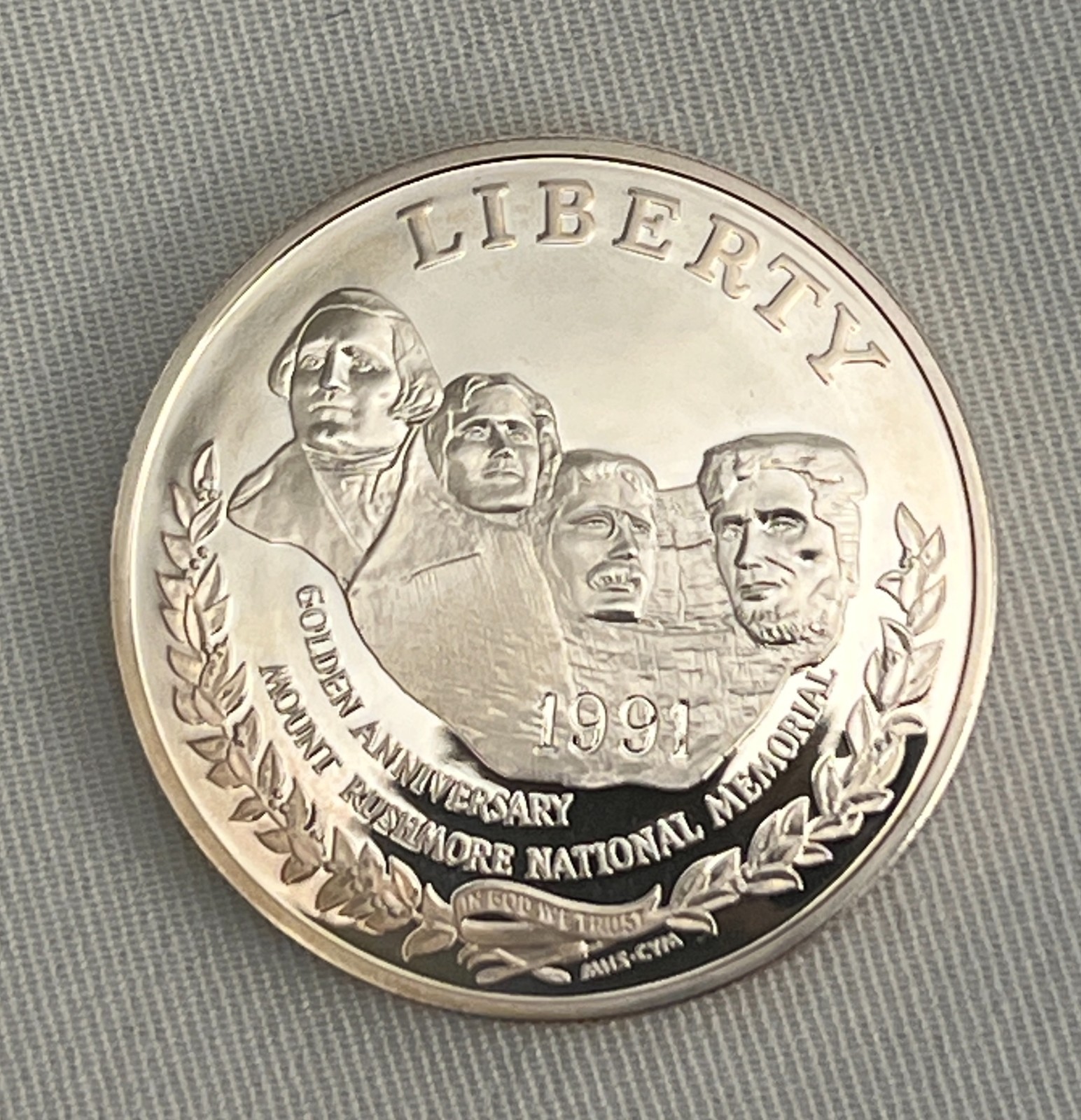 1991-S MOUNT RUSHMORE Silver Dollar 💥FLAWLESS QUALITY💥