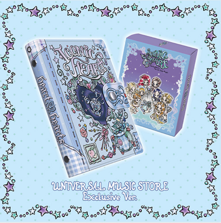 Hearts2Hearts ICONIC HEART UNIVERSAL MUSIC STORE LIMITED ver. SEALED NEW Hearts2Hearts ICONIC HEART UNIVERSAL MUSIC STORE LIMITED ver. SEALED NEW