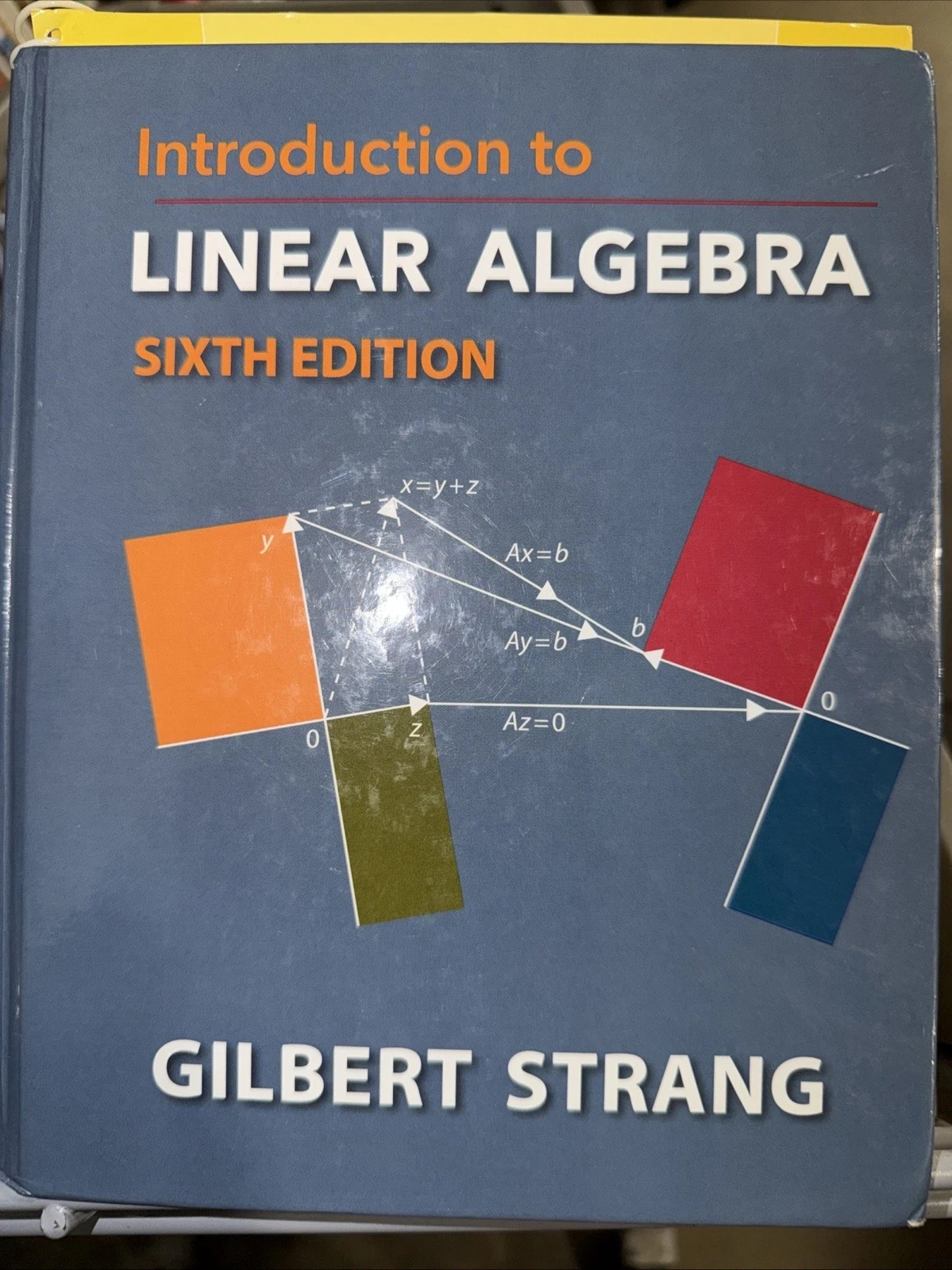 New Introduction To Linear Algebra Sixth Edition By Gilbert Strang Hard Cover