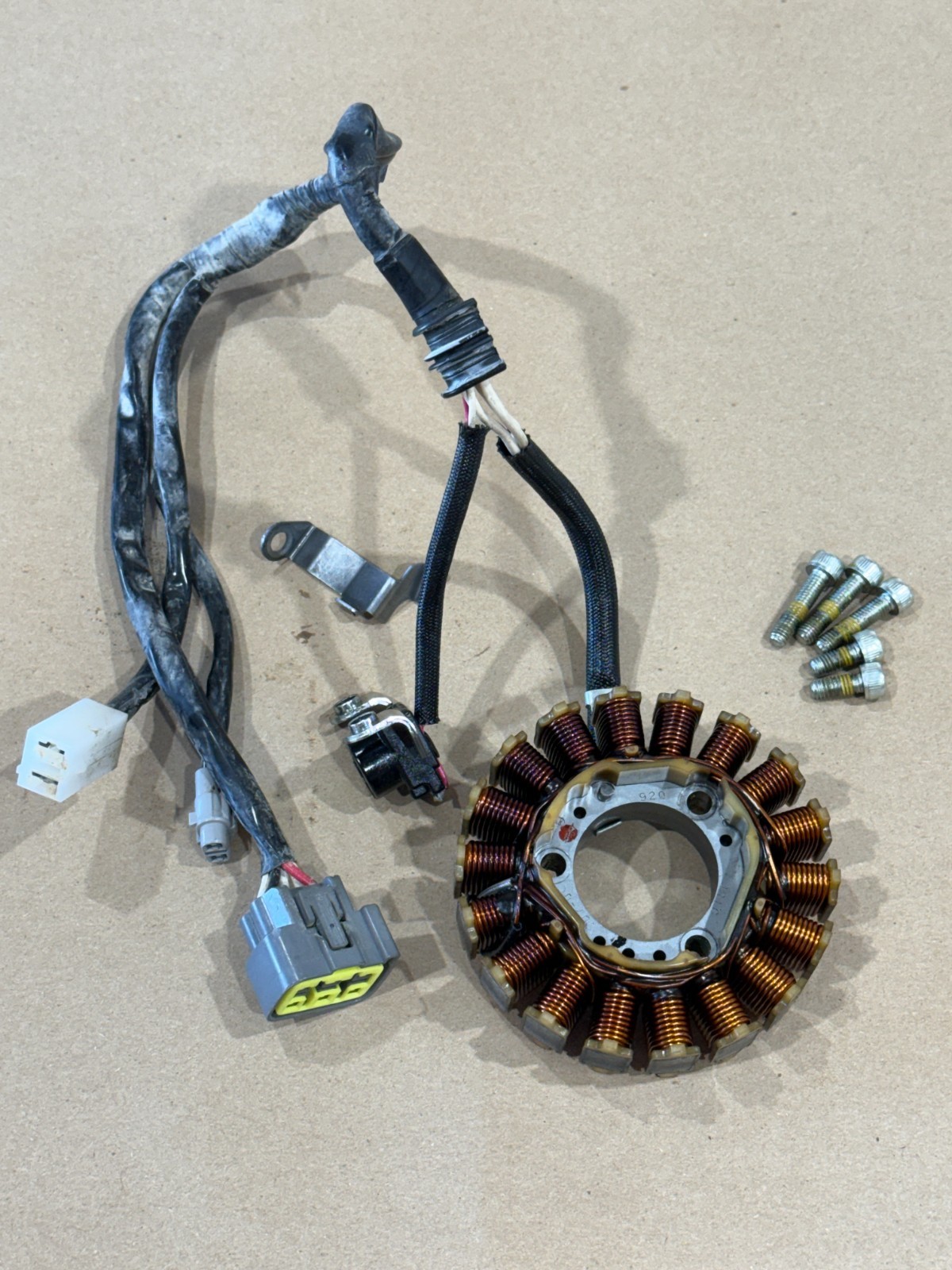 2009 Yamaha WR250R WR250X WR 250R Engine Stator Magneto Generator OEM 08-20