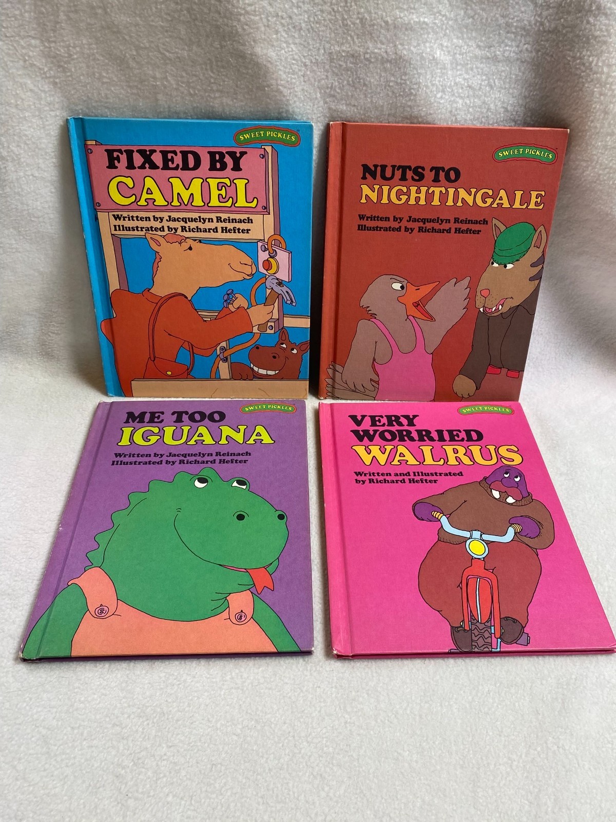Vintage Weekly Reader Children\'s Books (1977/1978) - Set of 4 - Sweet Pickles